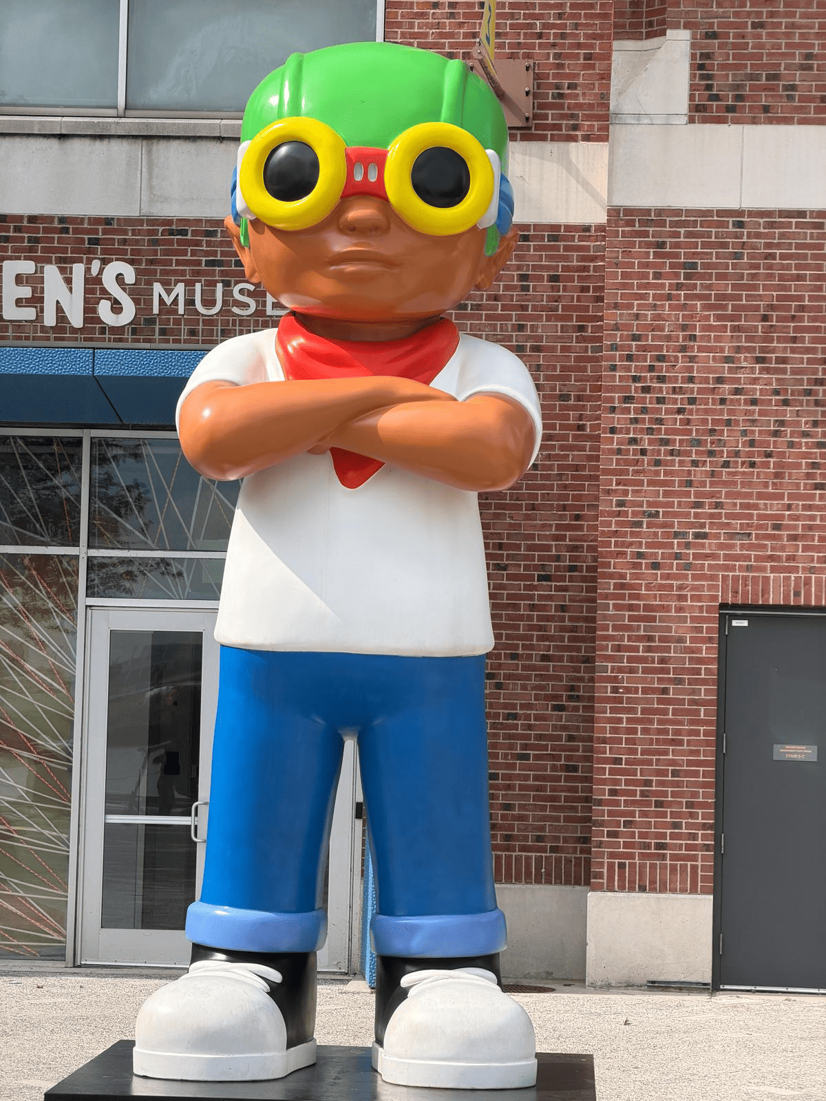 Chicago mascot statue