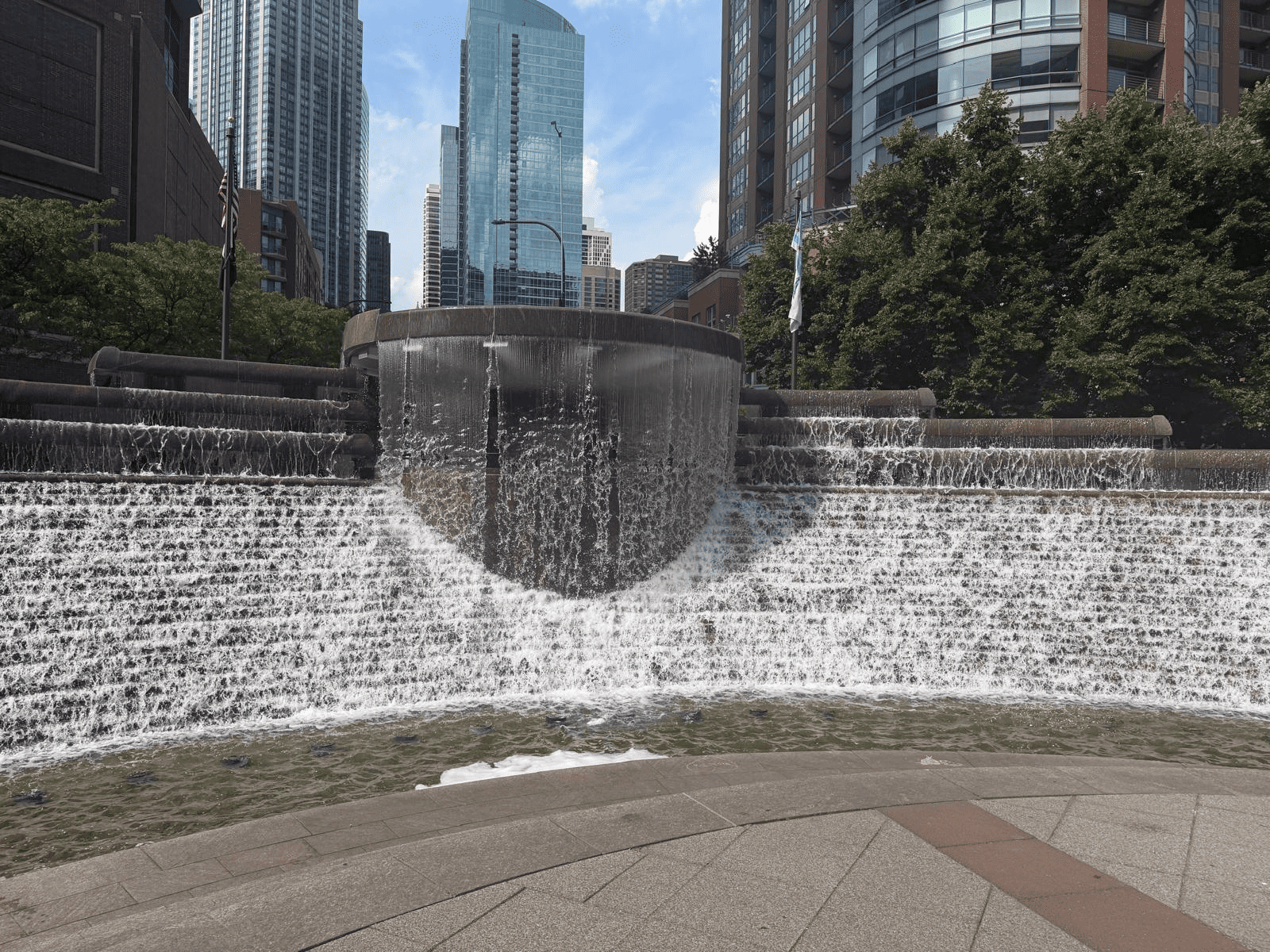 Crown Fountain sculpture