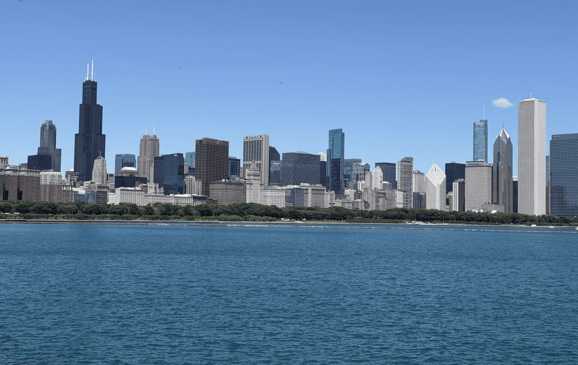 Chicago skyline photoshoot